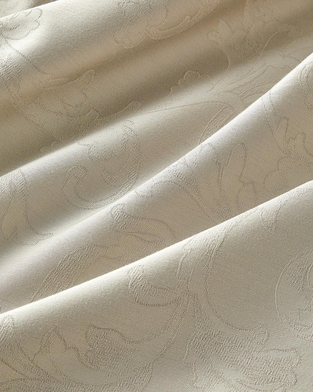 Royal Scroll Спален Комплект Двоен Памучен сатен с жакард 200x220 см Каменно сив..