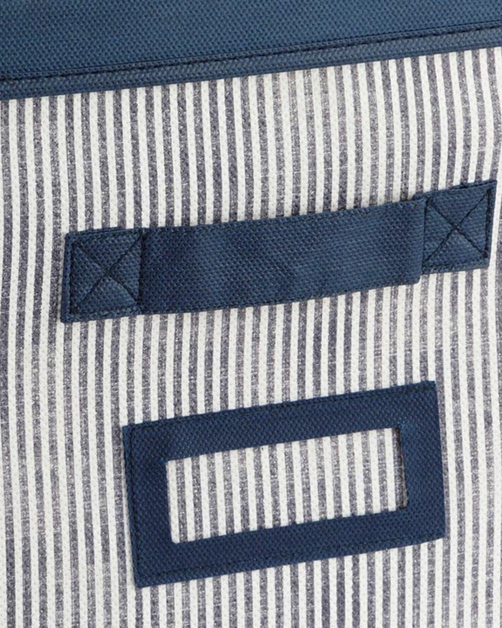 Royal Stripe Кутия За Съхранение Полипропилен 30x30x30 см Морскосин