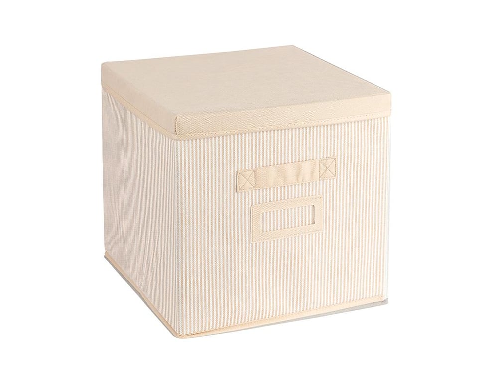 Royal Stripe КУТИЯ ЗА СЪХРАНЕНИЕ Полипропилен 30x30x30 cm Beige