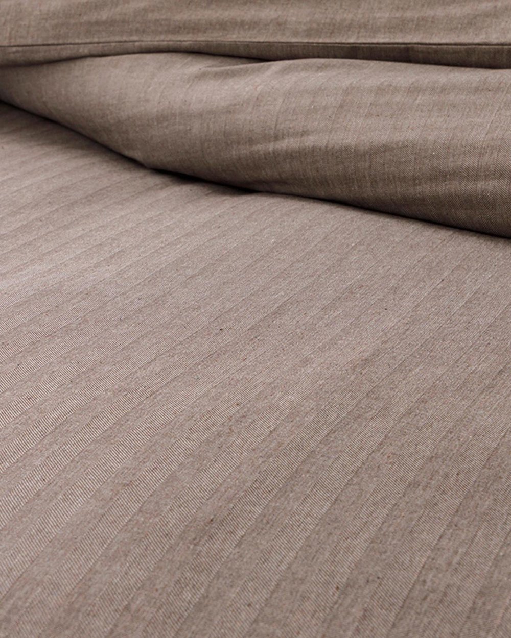 Sharp Спално Бельо Компле Единичен Размер, Twill Suit, Кафяво, 160 X 220 Cm