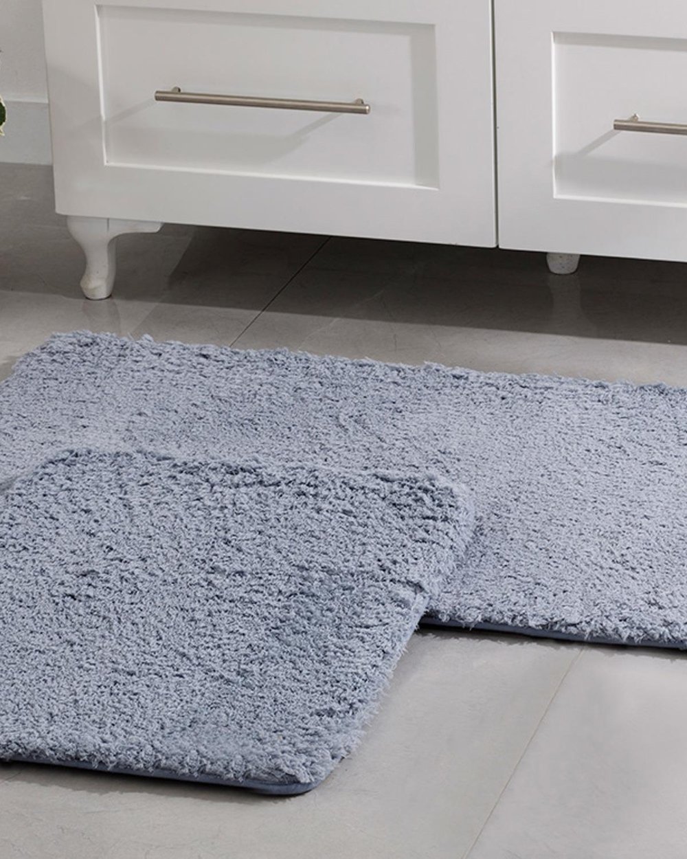 Sheep Комплект Постелки За Баня Полиестер 50x80 - 45x50 см Син