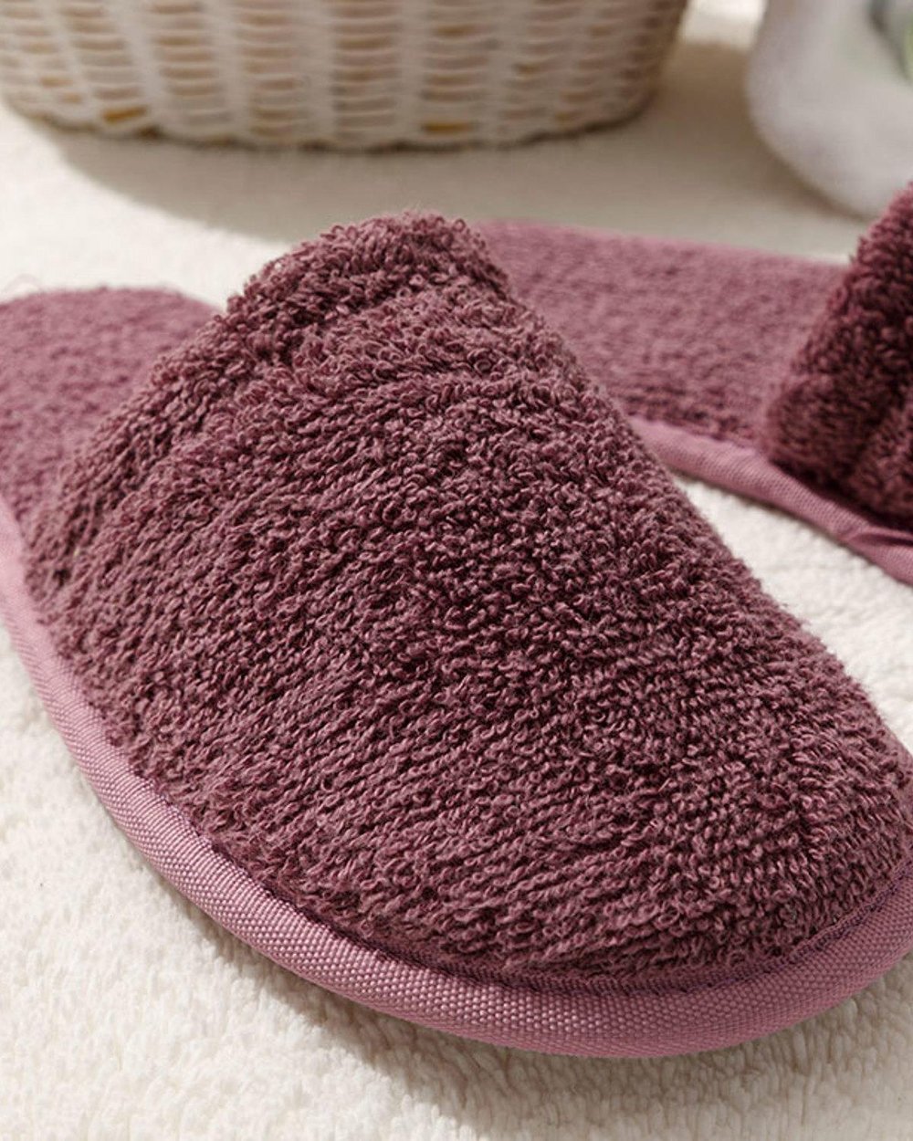 Simple Чехли За Баня Женски, Памучен, Розово, 36-40