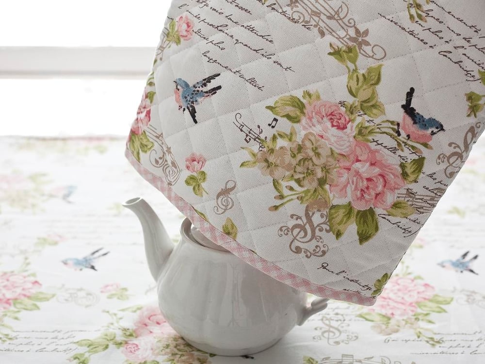Singing Birds ЧАЙНИК SCK ДРЪЖКА 33x33 cm Pink