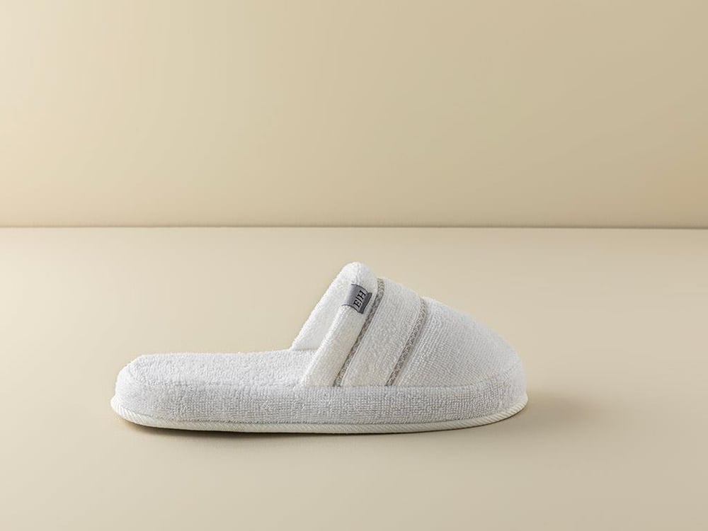 Soft Чехли За Баня Памучен, Бяло, 40-44