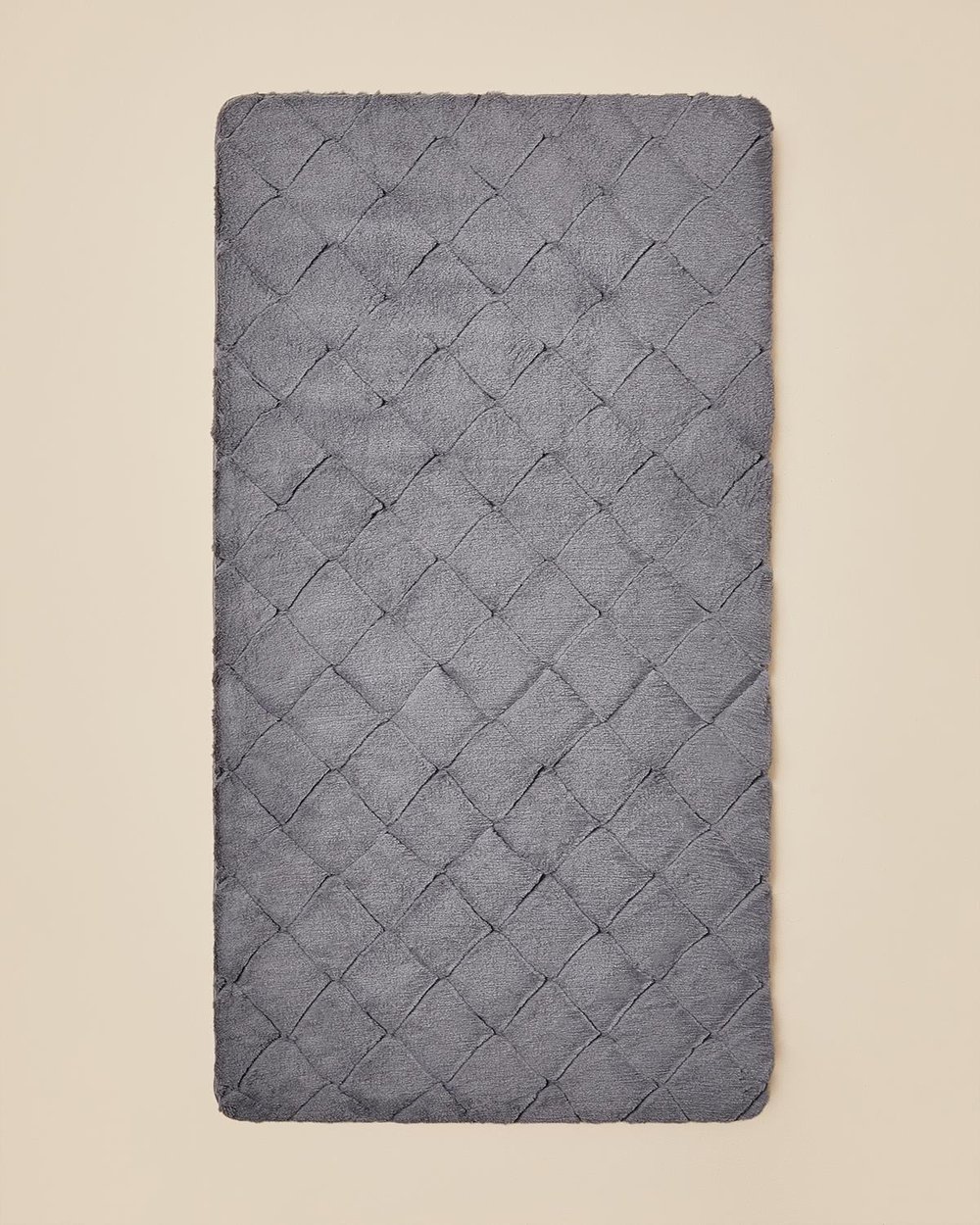Soft Touch Rabbit Plush Carpet 120x180 cm Anthracite