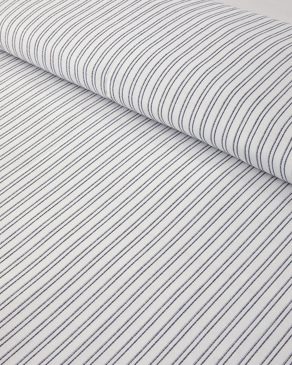 Stitch Line Спално Бельо Компле Двоен Размер, Боядисана Нишка, Тъмно Синьо, 200 X 220 Cm