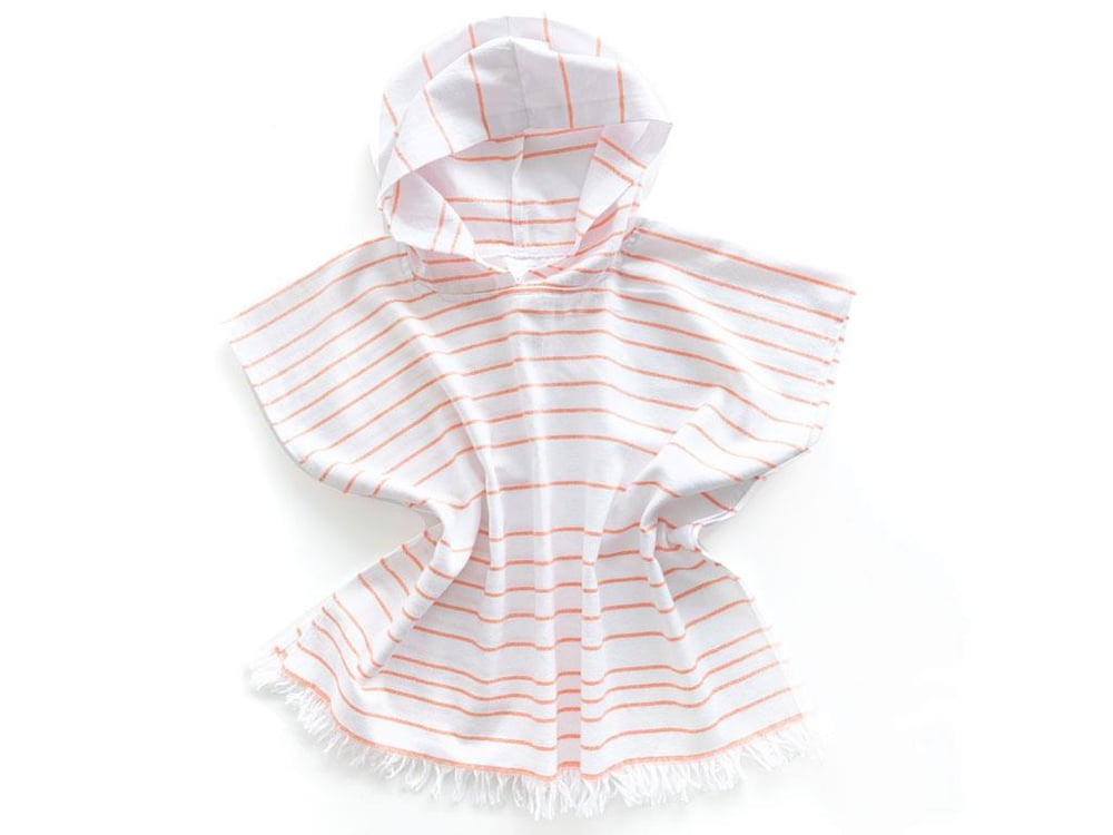 Summer Stripe Детска Пелерина Пещемал, Оранжево,, 5-6 Години