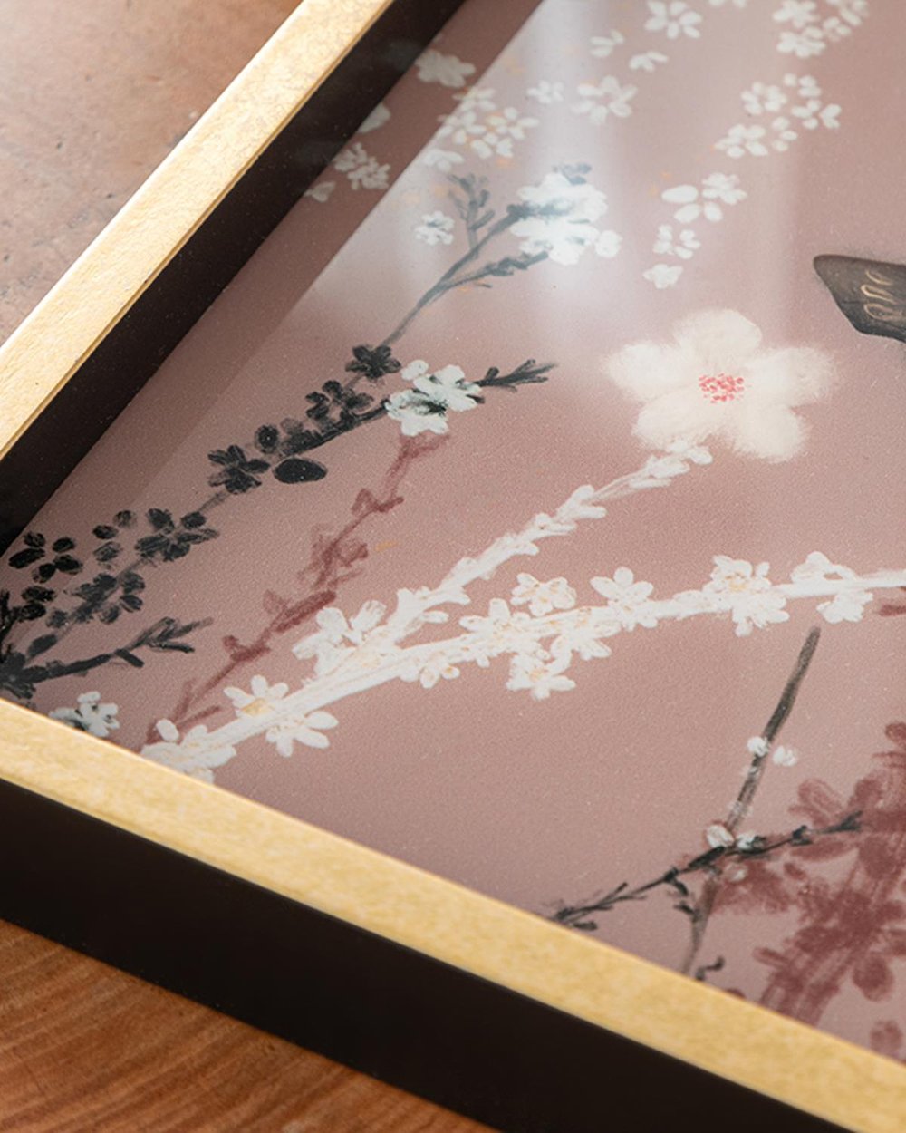 Sweet Spring Decorative Tray 31x46 cm Pink