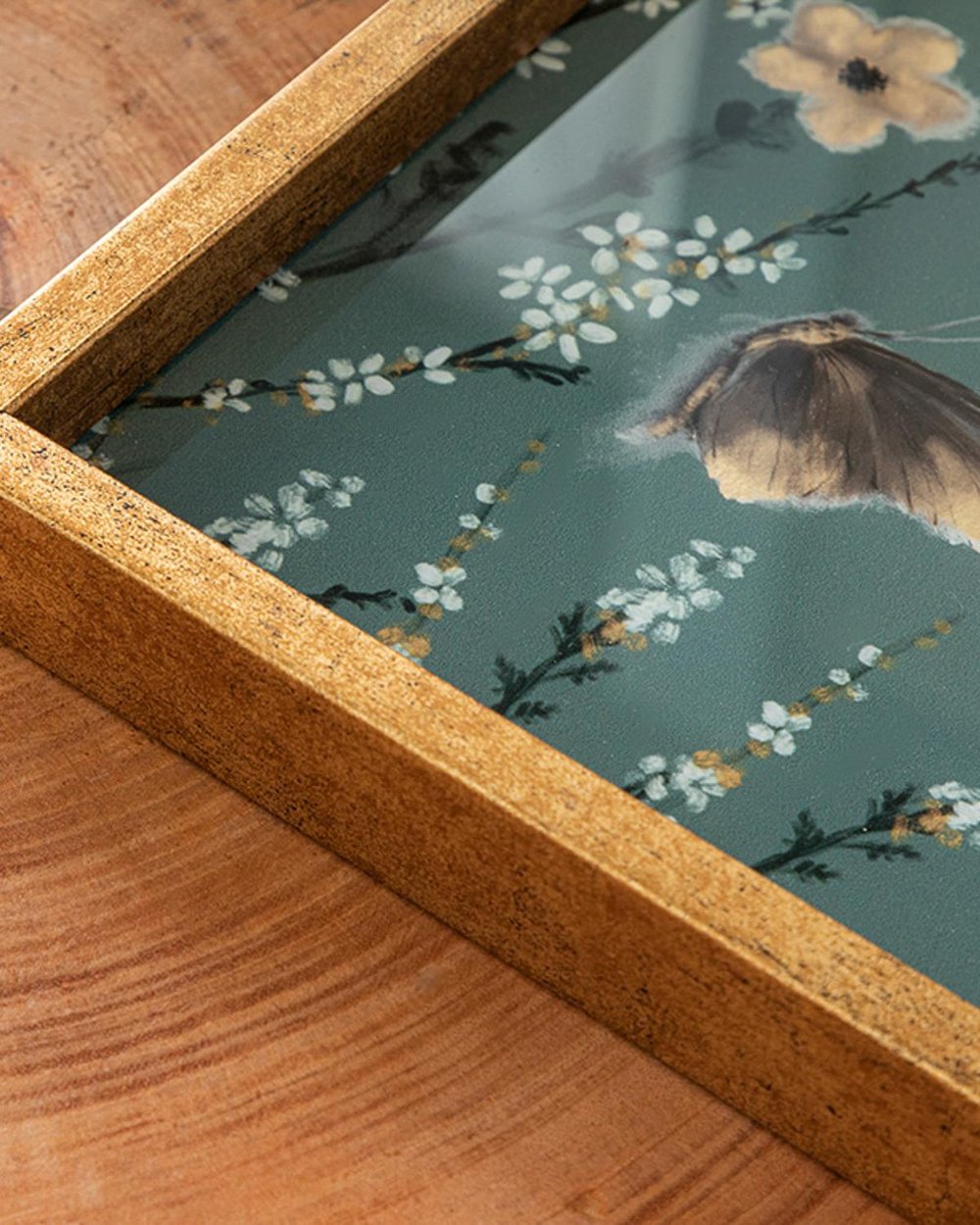 Sweet Spring Decorative Tray 31x46 cm Green