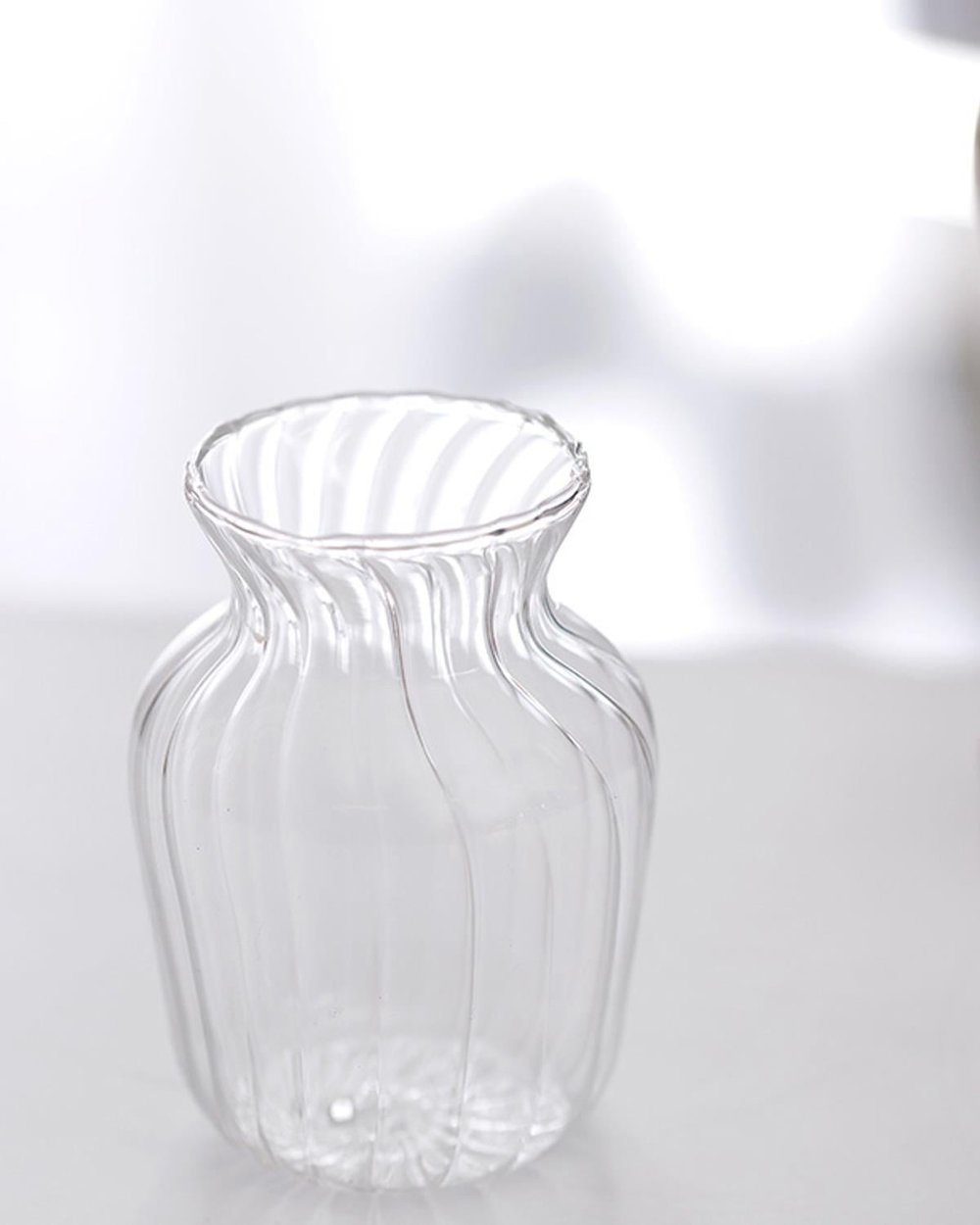 Triangular Ваза Стъкло 6x8 см Прозрачен