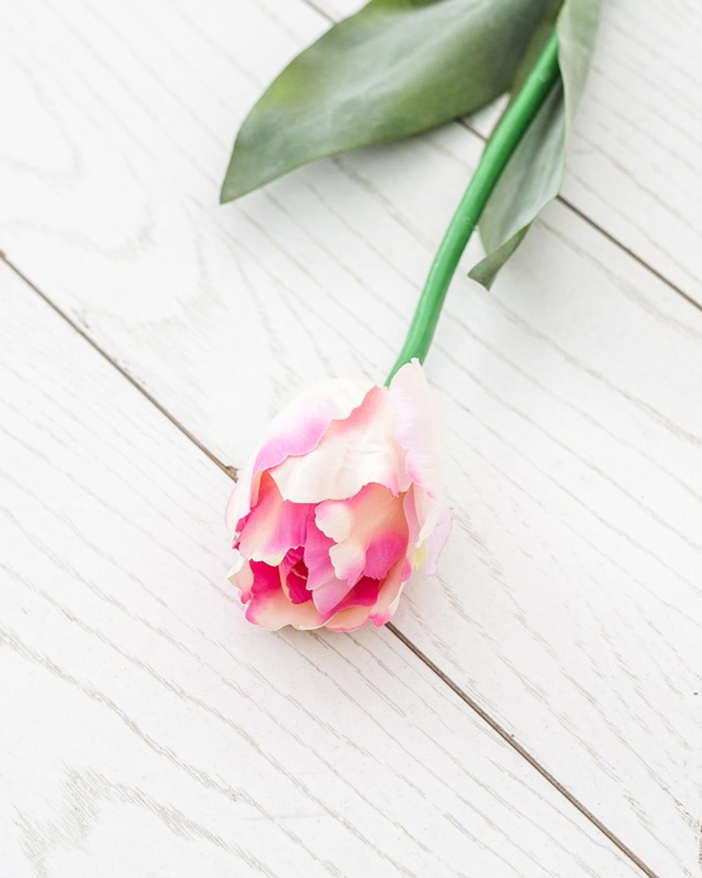 Tulip Изкуствено Цвете 63 см Светлорозов