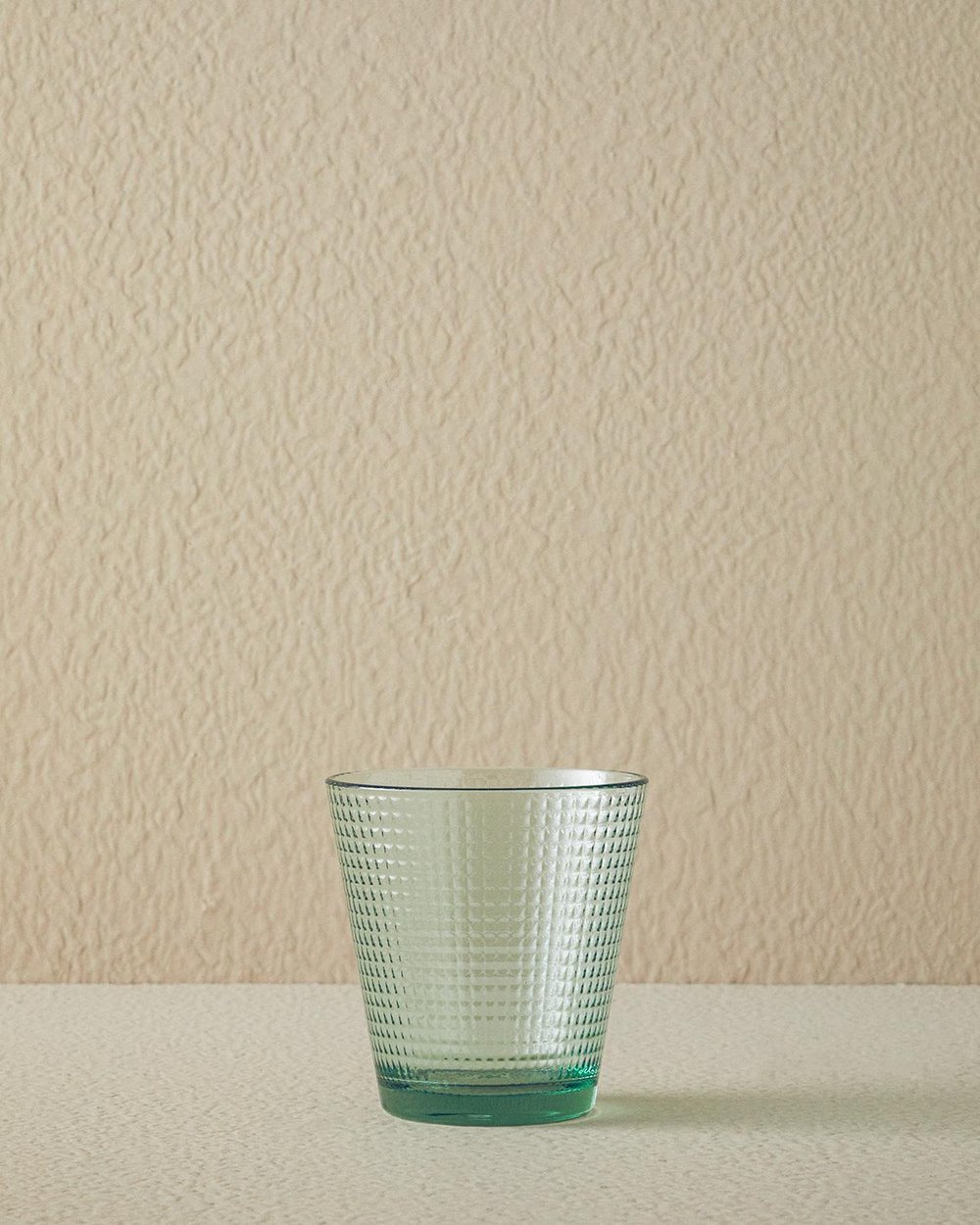 Unique Glass 3 pcs Juice Glass 250 ml Green
