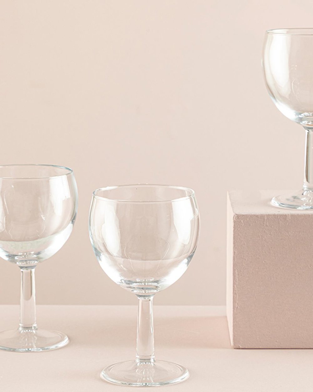 Unique Чаша 3 Бр., Стъкло, Прозрачен, 195 Ml