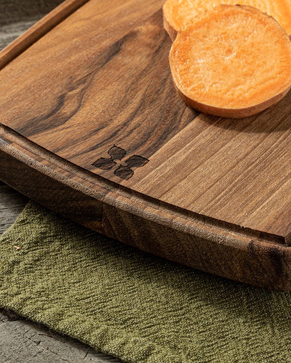 Verde Дъска За Рязане Орех 36x16 cm Кафяв