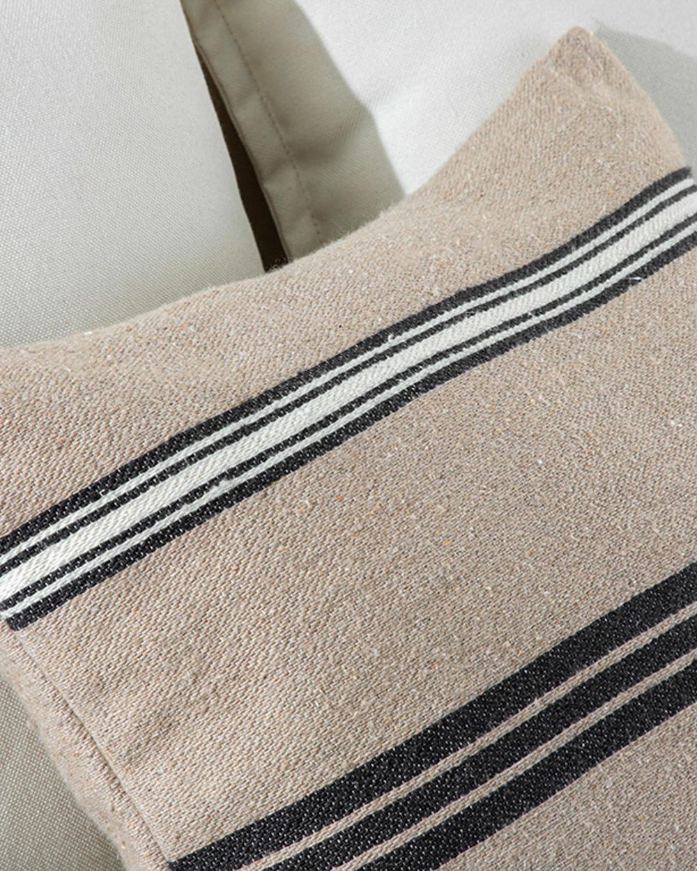 Vernon Weaved Cover Throw Pillows 45x45 cm Beige