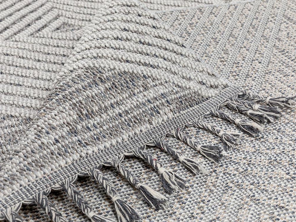 Visterya Woven Curl Carpet 80x150 cm Gray