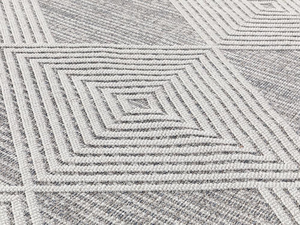 Visterya Woven Curl Carpet 80x150 cm Gray