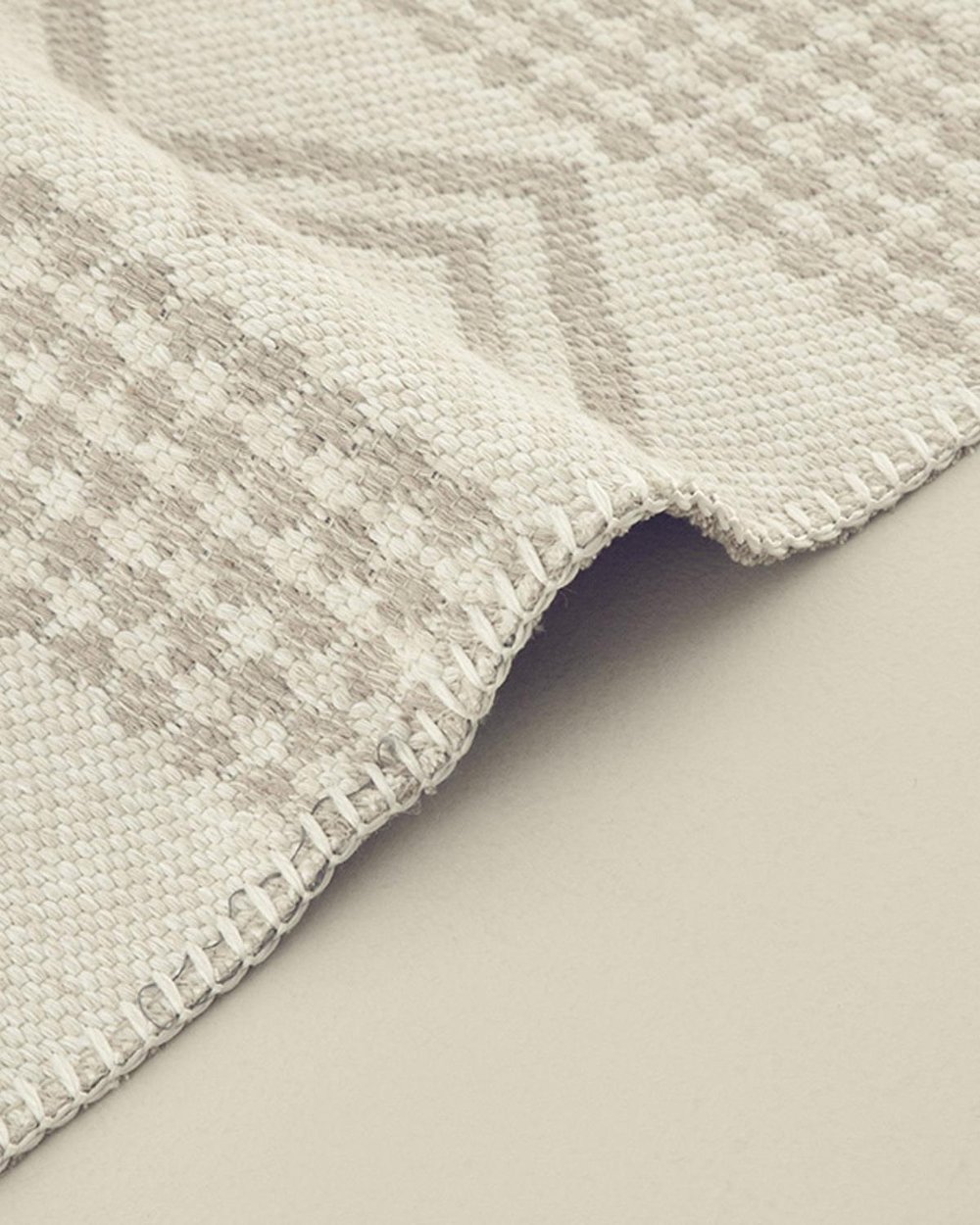 Vortex Woven Woven Rug 80x150 cm Beige