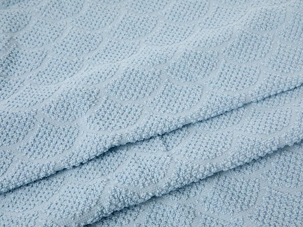 Wave Tassels ХАВЛИЯ ЗА ЛИЦЕ Апликирано Жакардов 50x80 cm Blue.