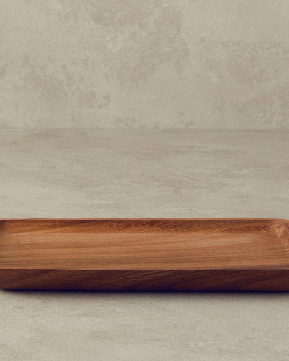 Wild Wood Walnut Rectangular Presenter Brown