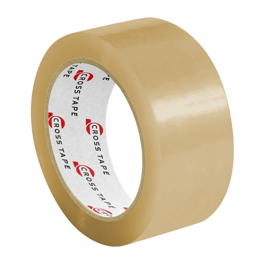 CROSS TAPE HOTMELT KOLİ BANTI 45x100 MT ŞEFFAF