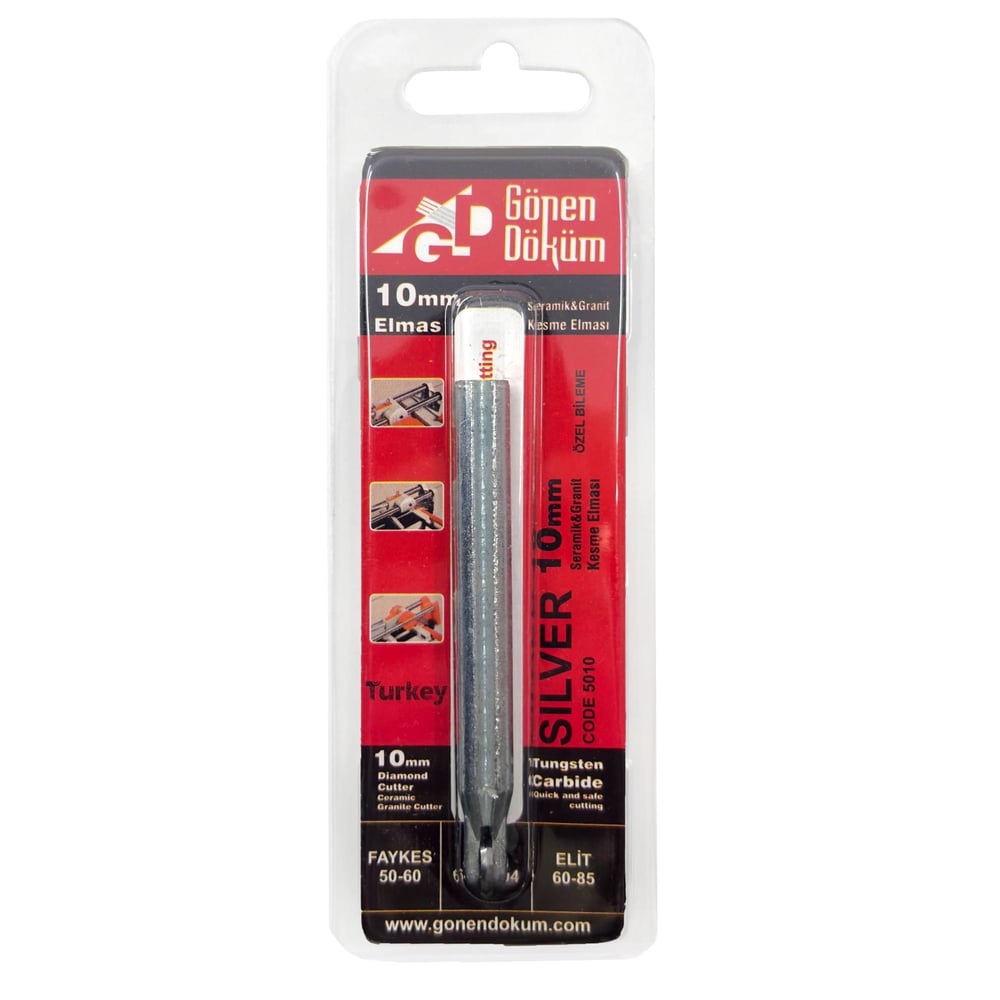 GÖNEN DÖKÜM SİLVER ELMAS KESME YEDEĞİ 10 MM 5010