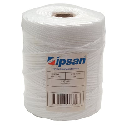 İPSAN 1.KALİTE ÇAMAŞIR İPİ 4 MM (1 TOP 400 MT)