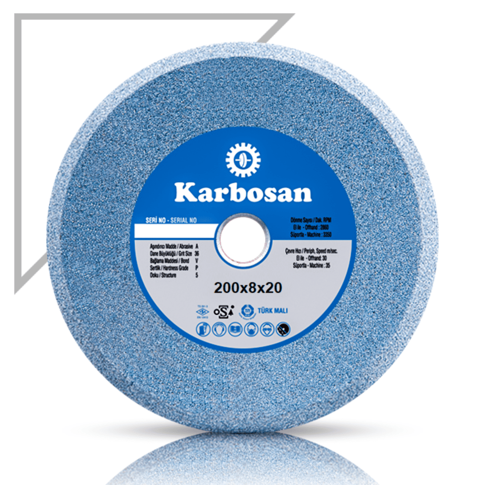 KARBOSAN DÜZ TAŞ 200x8x20 NK60 920770