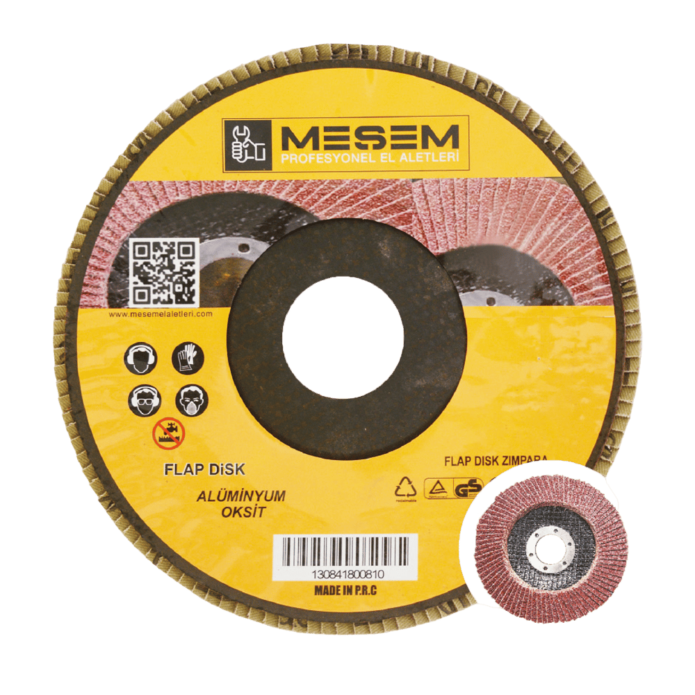 MEŞEM FLAP DİSK ZIMPARA A.O 115x22 P60 KOD:221