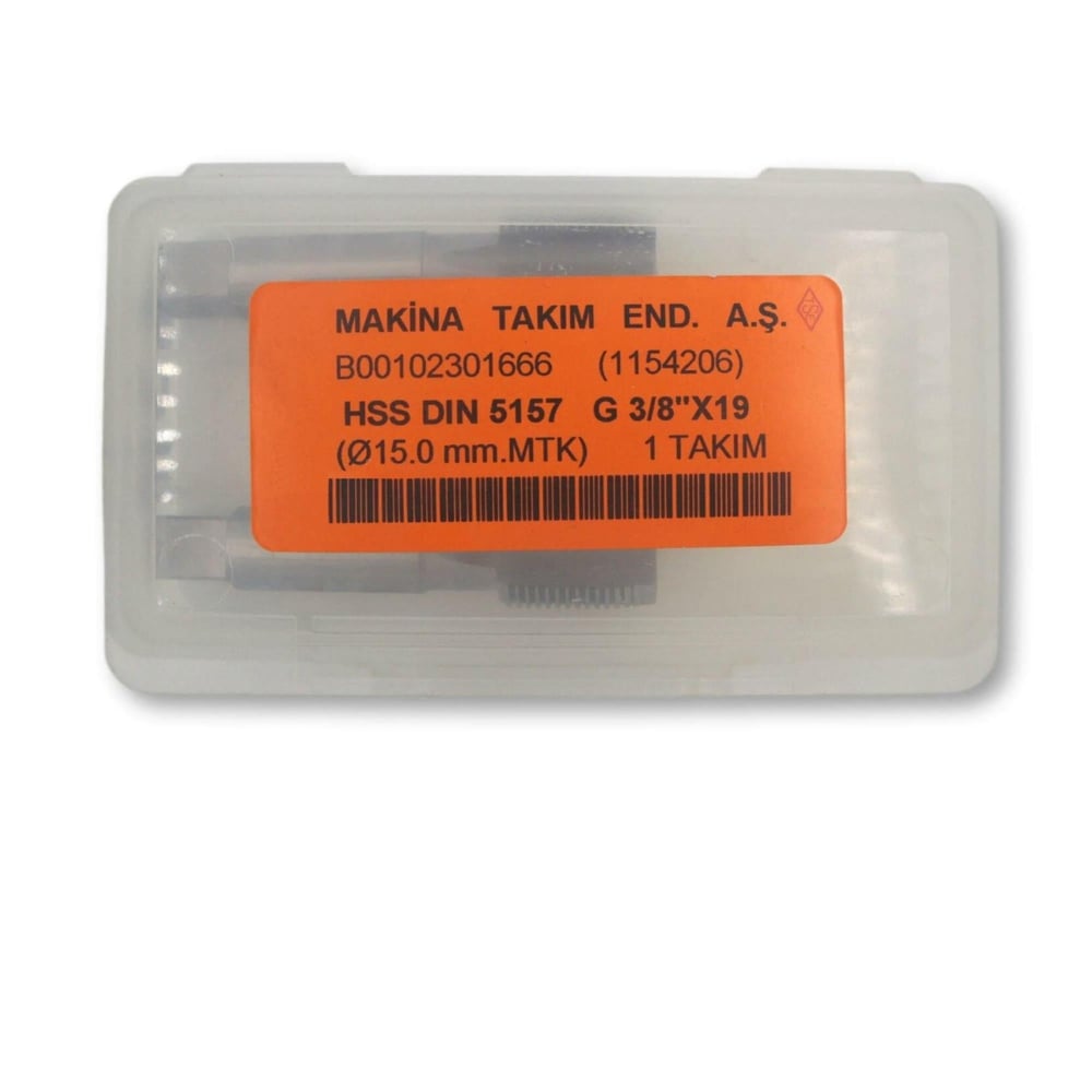 MTE HSS 2 Lİ EL KILAVUZU DIN 5157 G 3/8