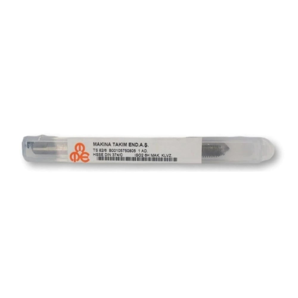 MTE HSSE İNCE DÜZ KANALLI MAK.KLAVUZ 374C M12x1.5