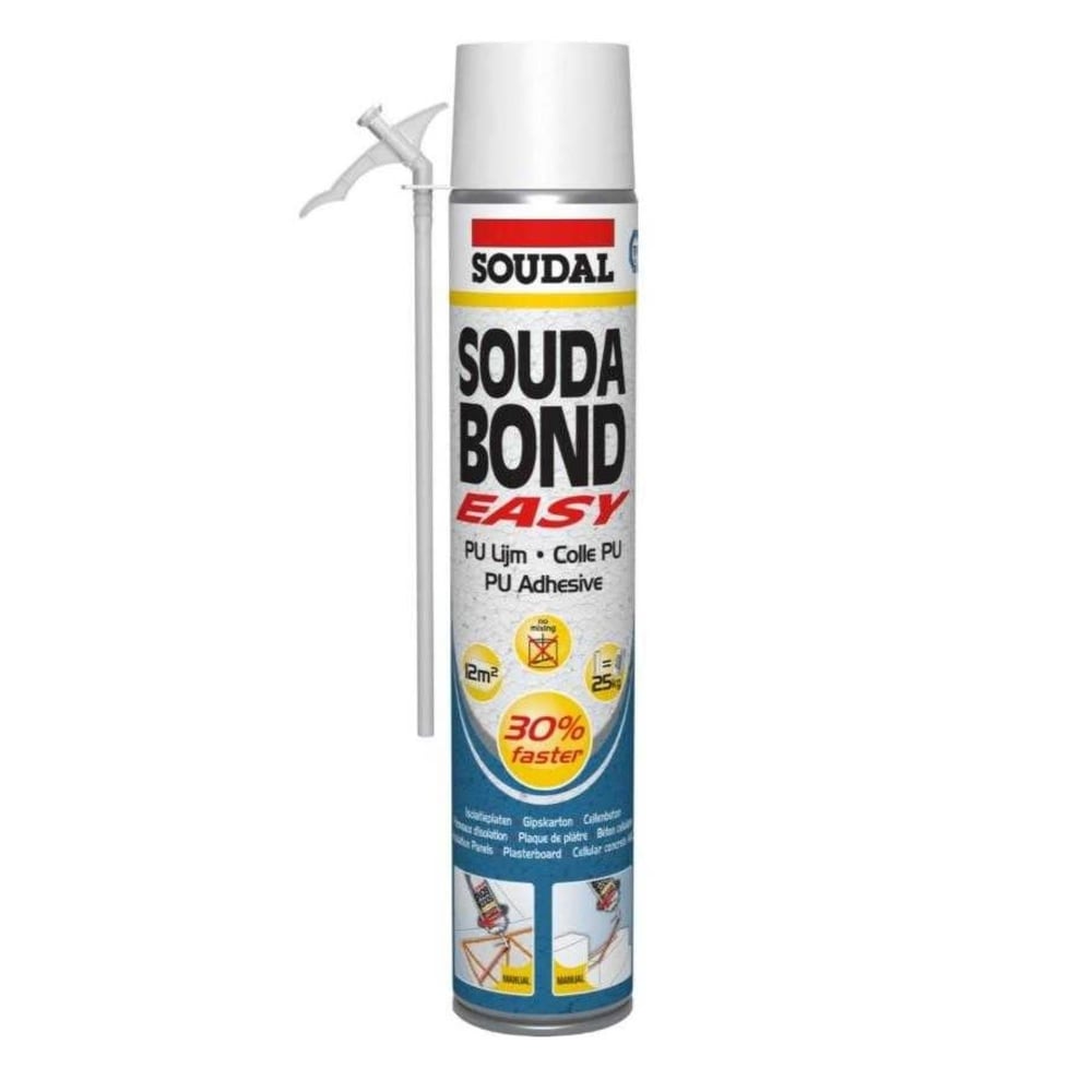 SOUDAL EASY MANTOLAMA KÖPÜK PİPETLİ 750 ML(124636)