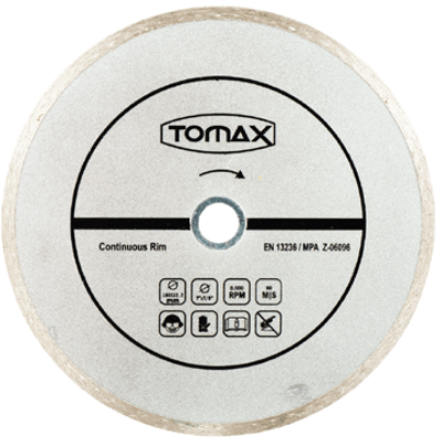 TOMAX SÜREKLİ ELMAS KESİCİ 115x2.0x22