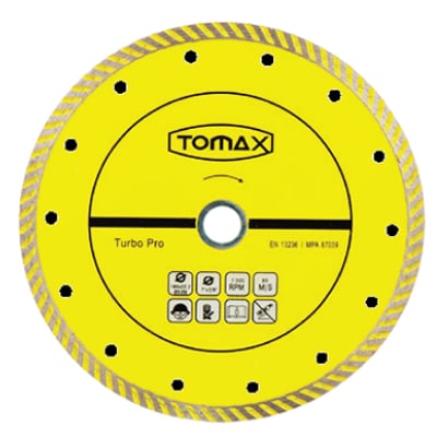 TOMAX TURBO ELMAS KESİCİ 115x2.0x22