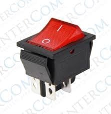 Elektrik MalzemeleriİnterkomIC-104 Geniş Işıklı Anahtar ON-OFF