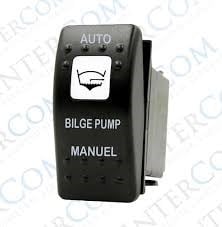 Elektrik MalzemeleriİnterkomIC-134M-S10 Marin Switch Bilge Pump (On)-Off-On