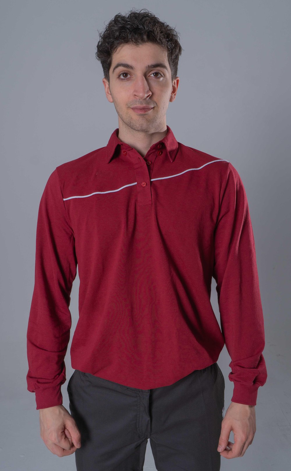 İş ElbiseleriWorkerFashionBordo Polo T-Shirt