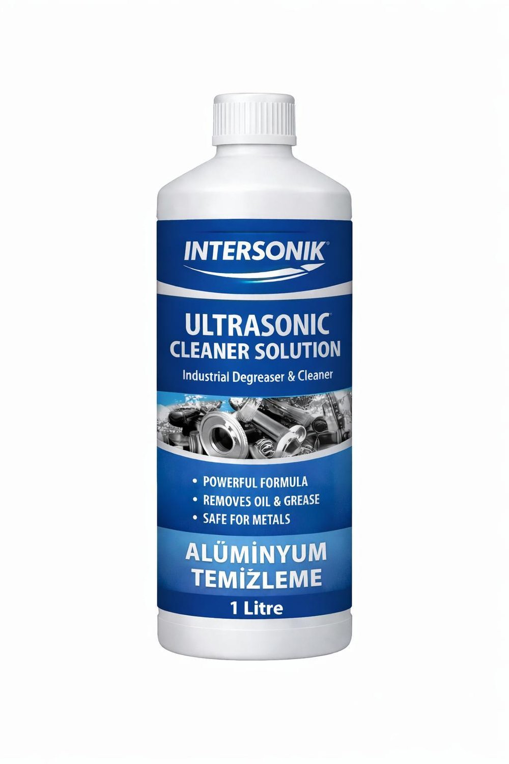 Kimya & Petrol Sektörü MalzemeleriİNTERSONİKUltrasonic Cleaner Solution Alüminyum Temizleme 1 Litre