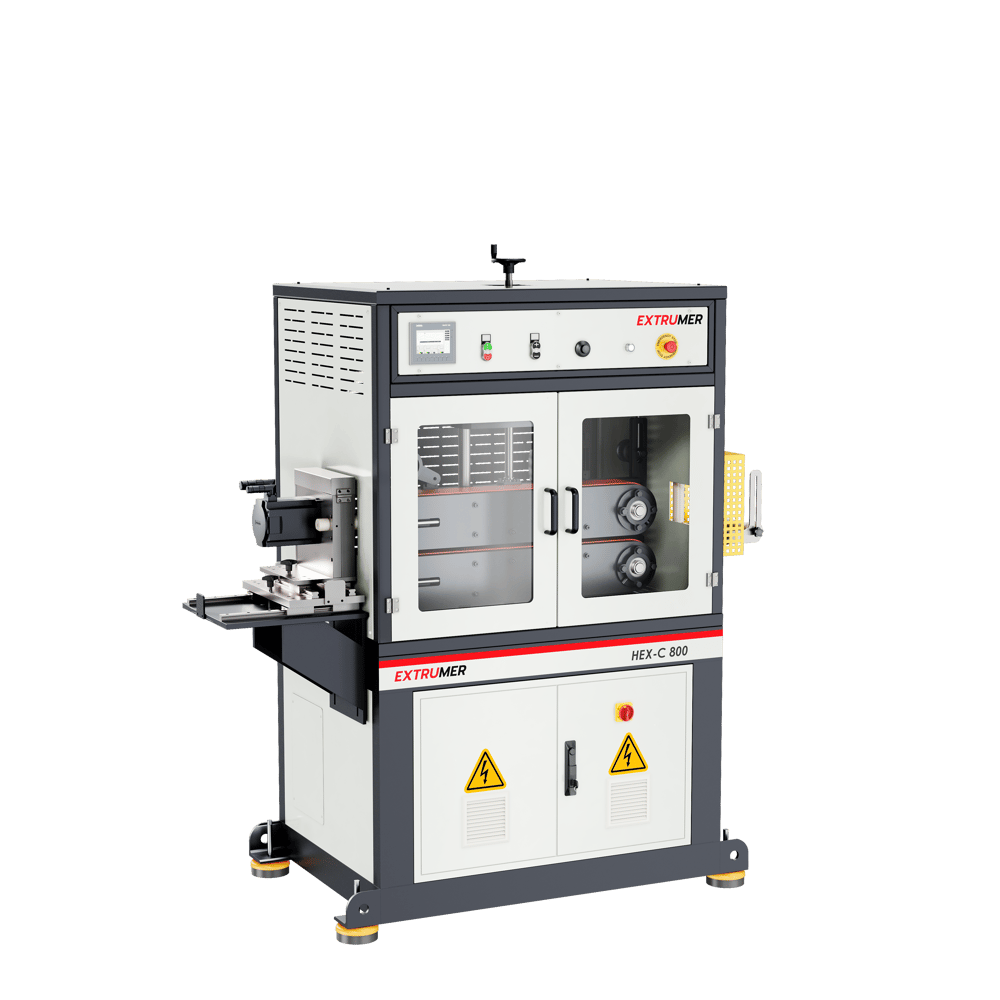 Plastik ve Kauçuk İşleme MakineleriEXTRUMERHex-C 800 Çekici-Kesici Ünitesi