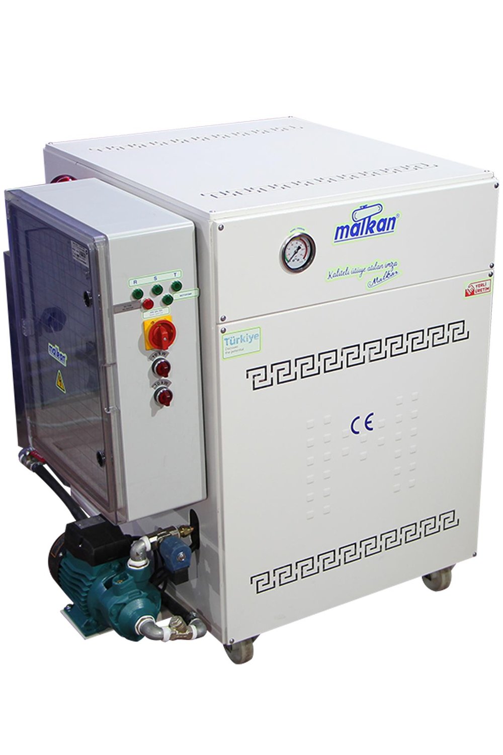 Tekstil & Deri - Cihaz ve Makinaları Malkan MakinaMEK20 Tam Otomatik, Elektrikli, Merkezi Sistem Buhar Jeneratörü (20 kW) │OSO Satış - Elektronik TicaretMEK20 Tam Otomatik, Elektrikli, Merkezi Sistem Buhar Jeneratörü (20 kW)