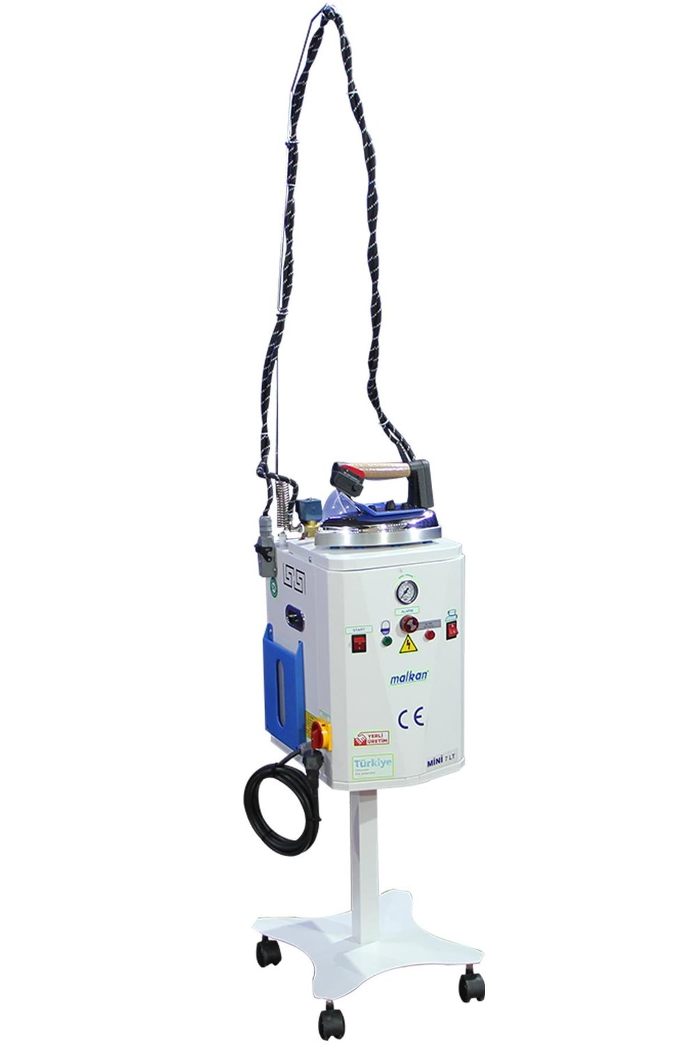 Tekstil ve Deri MalzemeleriMalkan MakinaMINI7 Yarı Otomatik, Bir Ütülü Buhar Jenaratörü (7 lt.) │OSO Satış - Elektronik TicaretMINI7 Yarı Otomatik, Bir Ütülü Buhar Jenaratörü  (7 lt.)