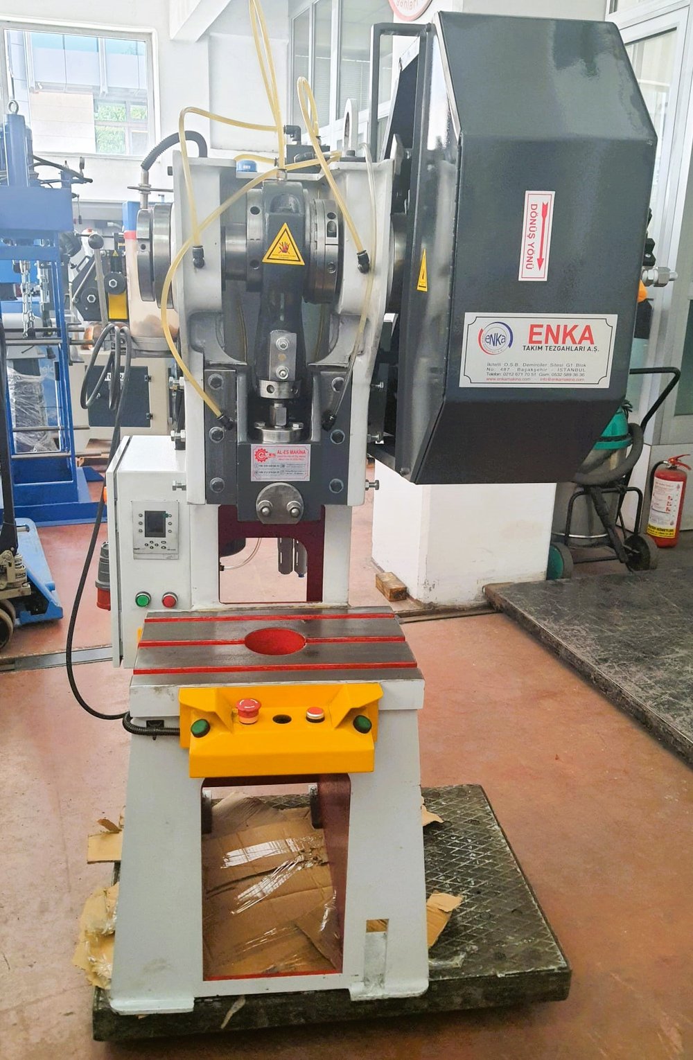 Yüzey İşlem ve Kaplama SistemleriEnka Mak10 Ton Eksantrik Pres Tezgahı Hava Kavramalı