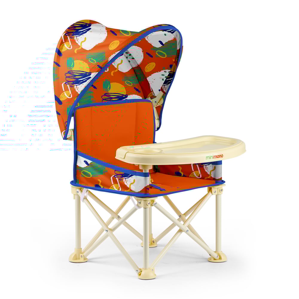 Minimono PlusUp Tenteli Portatif  Mama Sandalyesi, Tuval