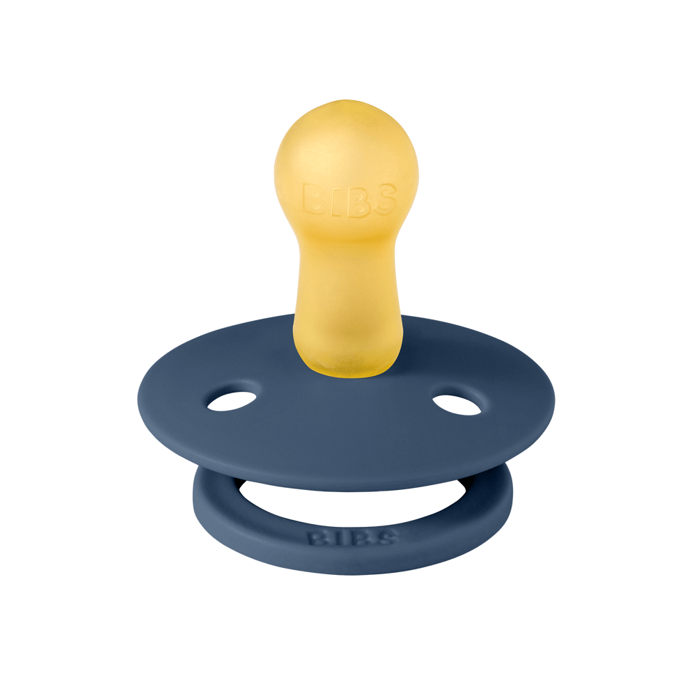 BIBS Colour Kauçuk Emzik - Steel Blue (6-18 ay)