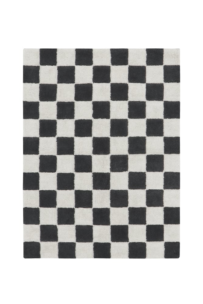 Lorena Canals Çocuk Odası Halısı, Kitchen Tiles Dark Grey M