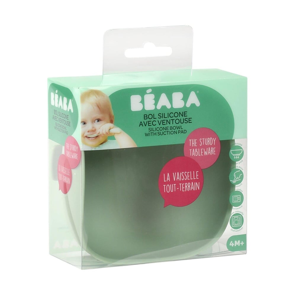 Vakumlu Silikon Kase, Sage Green