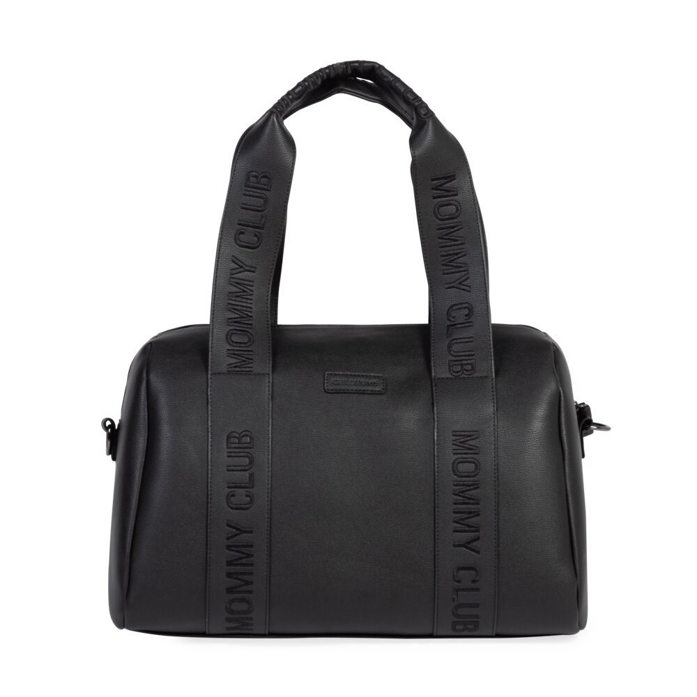 Mommy Club Bag, Vegan Deri Siyah