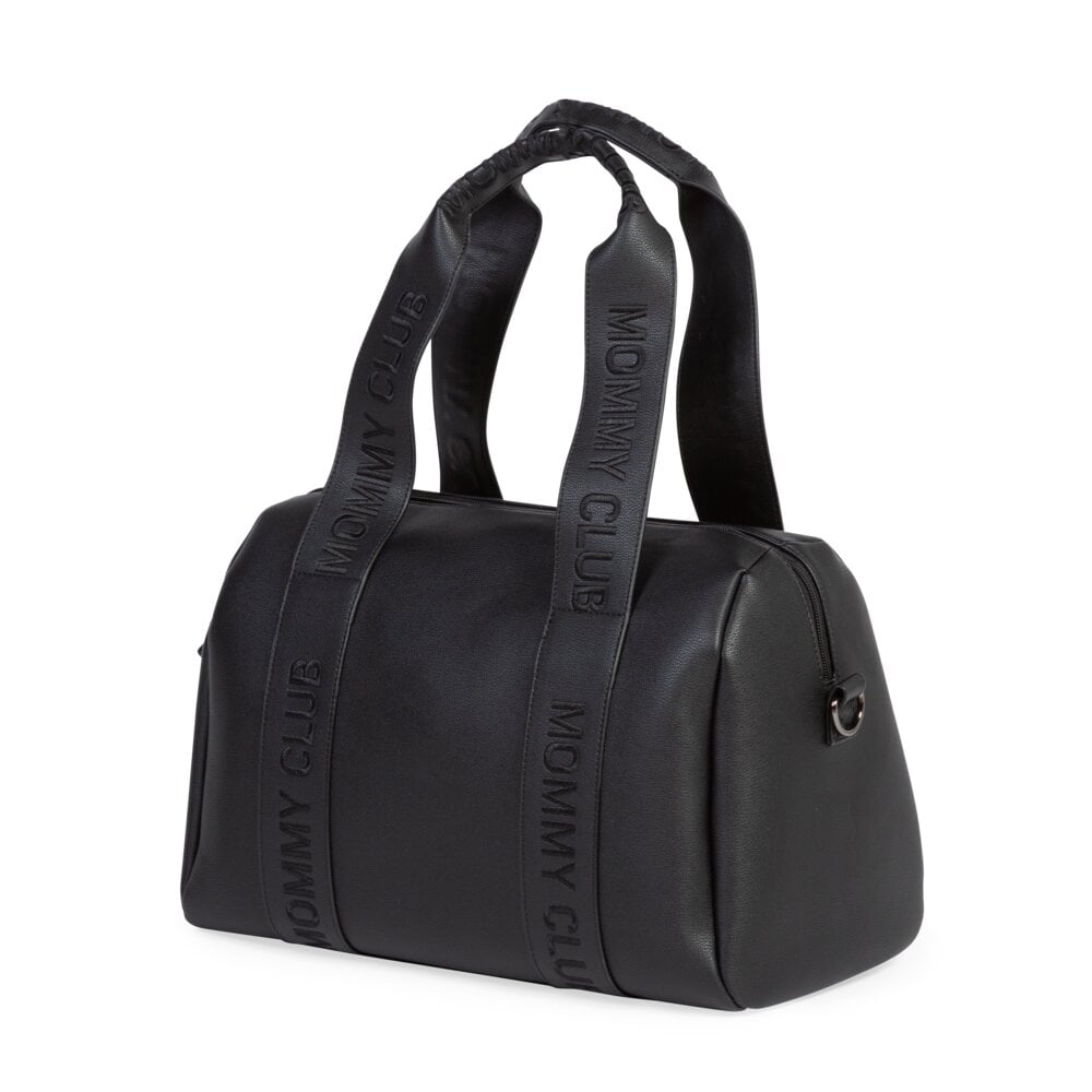 Mommy Club Bag, Vegan Deri Siyah