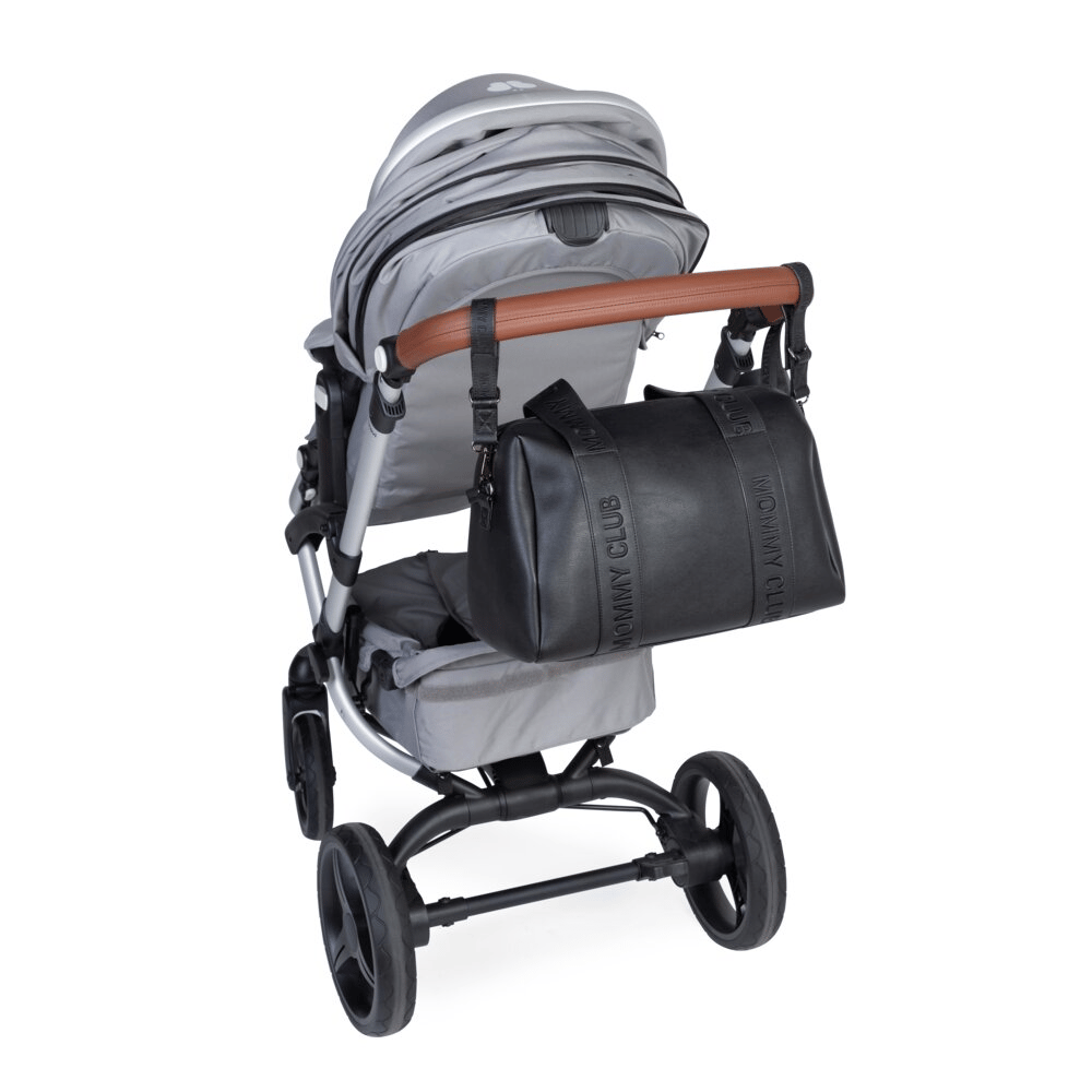 Mommy Club Bag, Vegan Deri Siyah