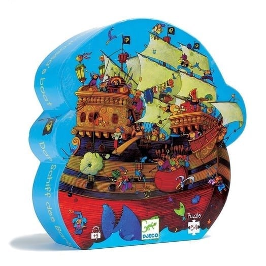 Djeco Dekoratif Puzzle 54 Parça - Barbarossas Boat